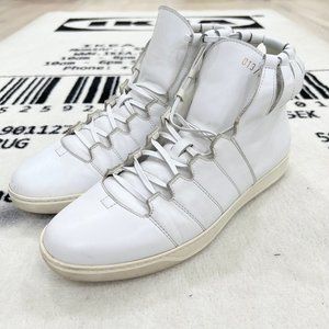 RARE Woolier The Royal High Top Leather Shoes - Made in Italy